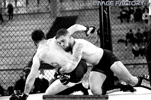 2022-05-07 Milano in the Cage 8 05802 Ivaylo Nikolov-Mattia Ricagni - MMA 84kg